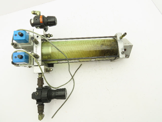 Centerline CLR-ISO-4A2-14 Pneumatic Oil Lubrication Pump 4" Fluid Cylinder