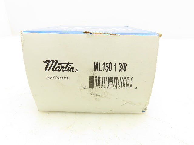 Martin ML 150 1 3/8 Jaw Coupling Hub Straight Jaw 1.375" Bore Finished Steel Lot Of 2