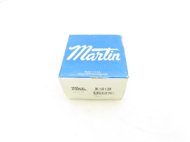 Martin ML 150 1 3/8 Jaw Coupling Hub Straight Jaw 1.375" Bore Finished Steel Lot Of 2