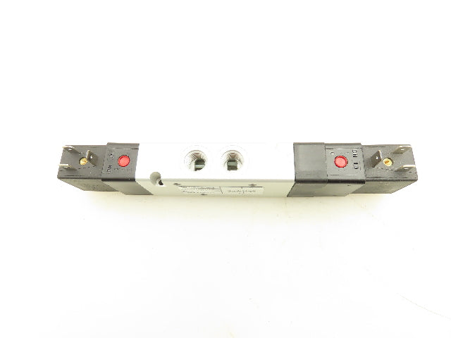 Norgren V61R711AA313JH Pneumatic Double Solenoid Valve 5/3 Pos 1/4" NPT 24VDC