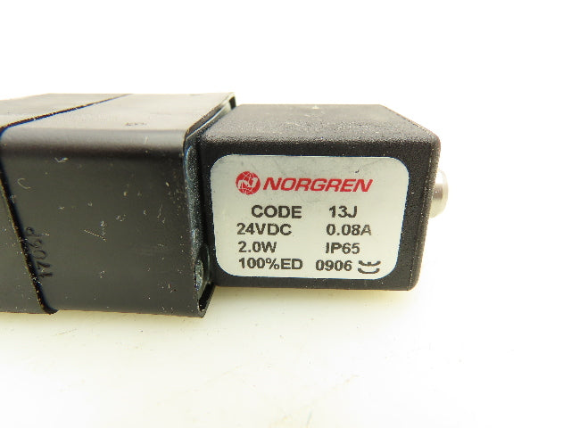 Norgren V61R711AA313JH Pneumatic Double Solenoid Valve 5/3 Pos 1/4" NPT 24VDC