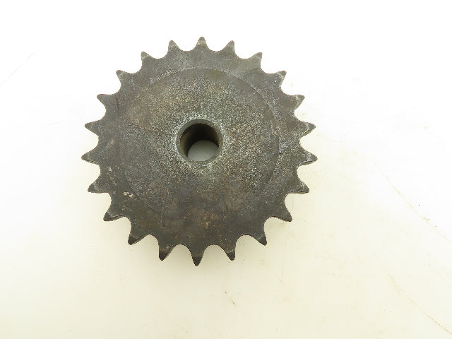 Martin 40B22 Roller Chain Sprocket # 40 B Hub 22T 0.6250" Stock Bore Lot Of 2