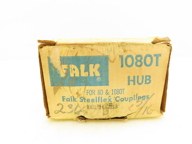 Falk 1080T Steelflex Coupling Hub 2.3640" Bore 3-1/2" Through Bore 4-1/8"Hub OD