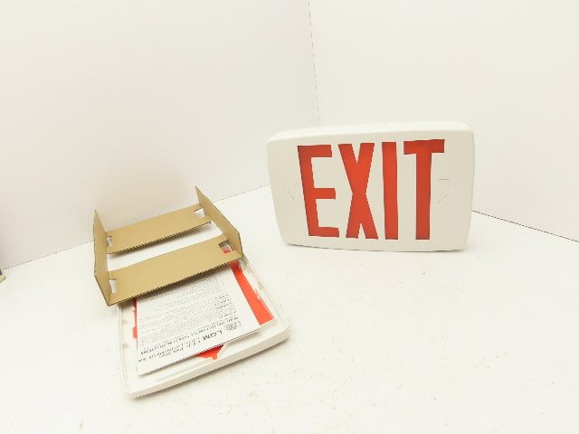 Lithonia Lighting LQMSW3R120/277ELNM6 LED Exit Sign With Battery 120/277V