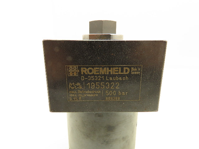 Roemheld 1955322 Hydraulic Cylinder 500 Bar 16MM Stroke CLR-1955-322