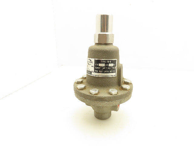 Cash Acme TYPE FR-6 Back Pressure Valve 200-600 PSI -20°F Min. Temp. 1/2" NPT