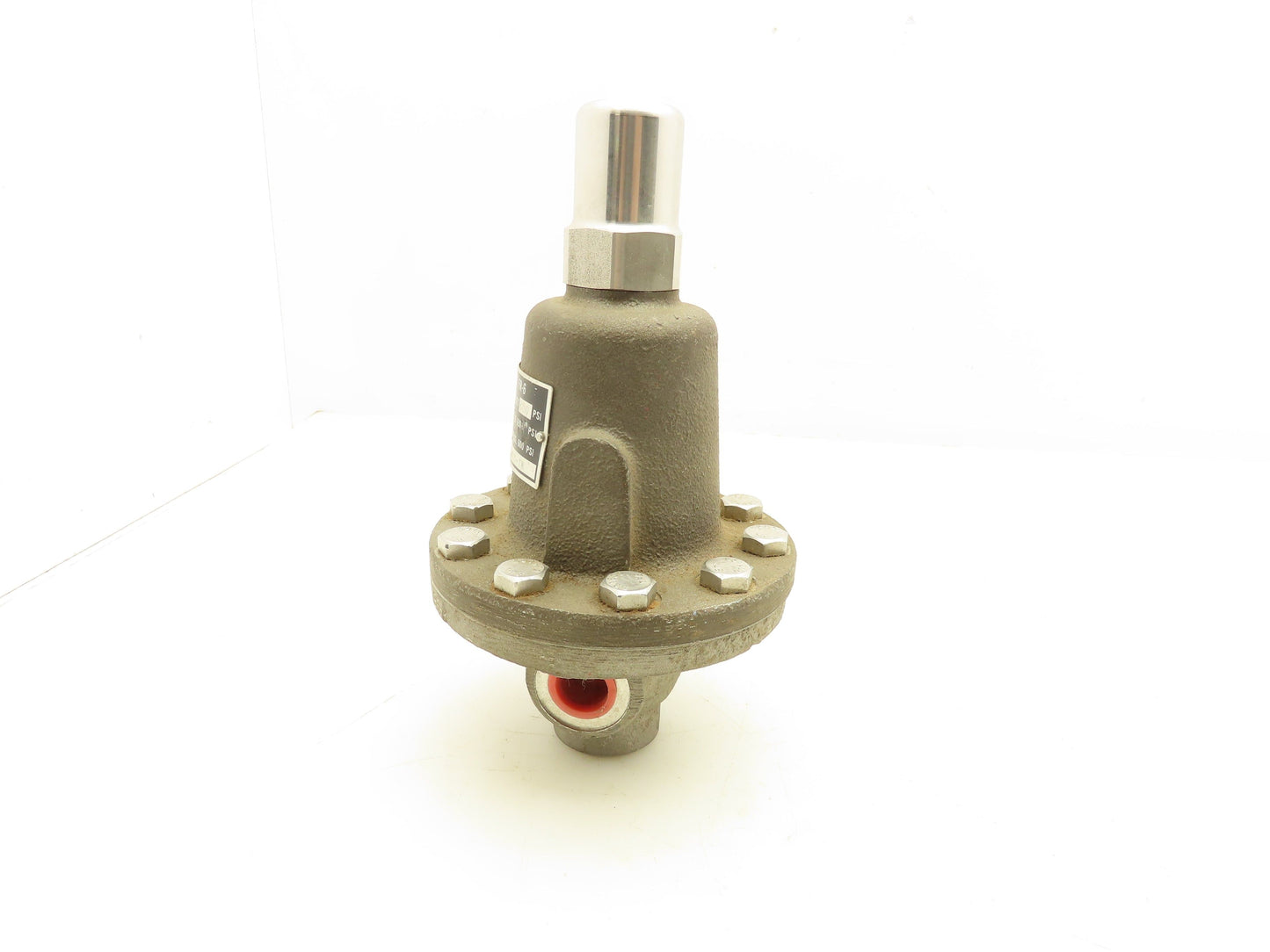 Cash Acme TYPE FR-6 Back Pressure Valve 200-600 PSI -20°F Min. Temp. 1/2" NPT
