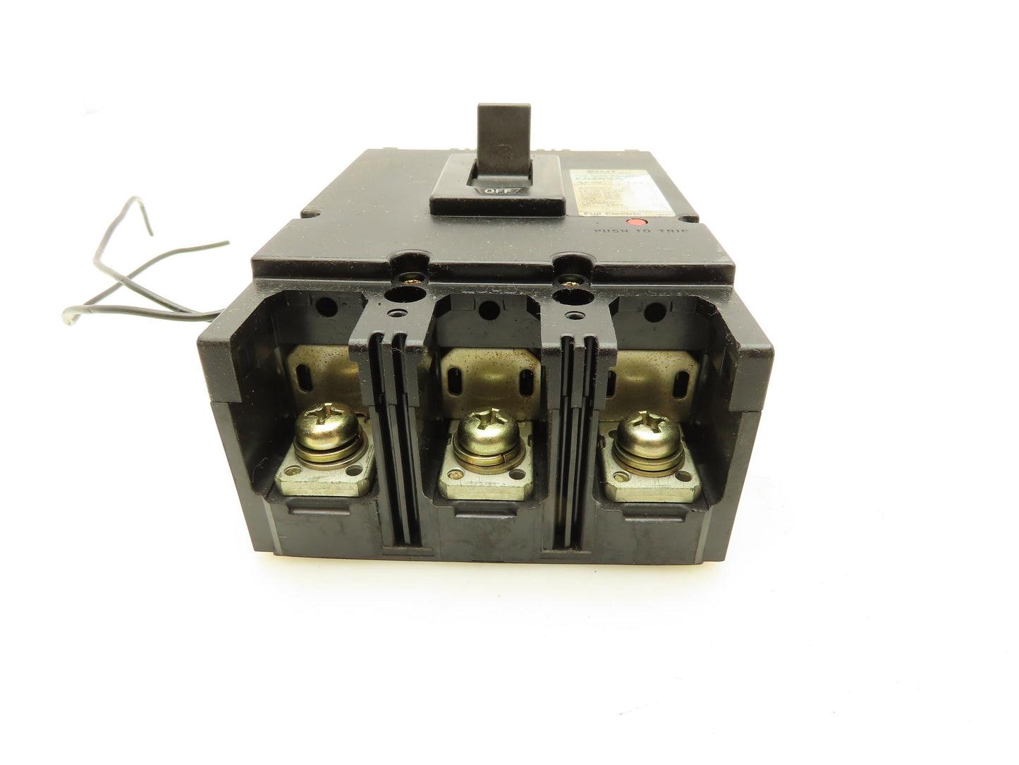 Fuji Electric EA203A Circuit Breaker 125A 600VAC 3P