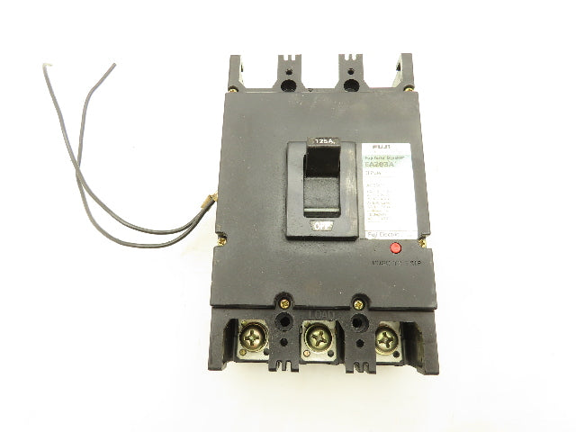 Fuji Electric EA203A Circuit Breaker 125A 600VAC 3P