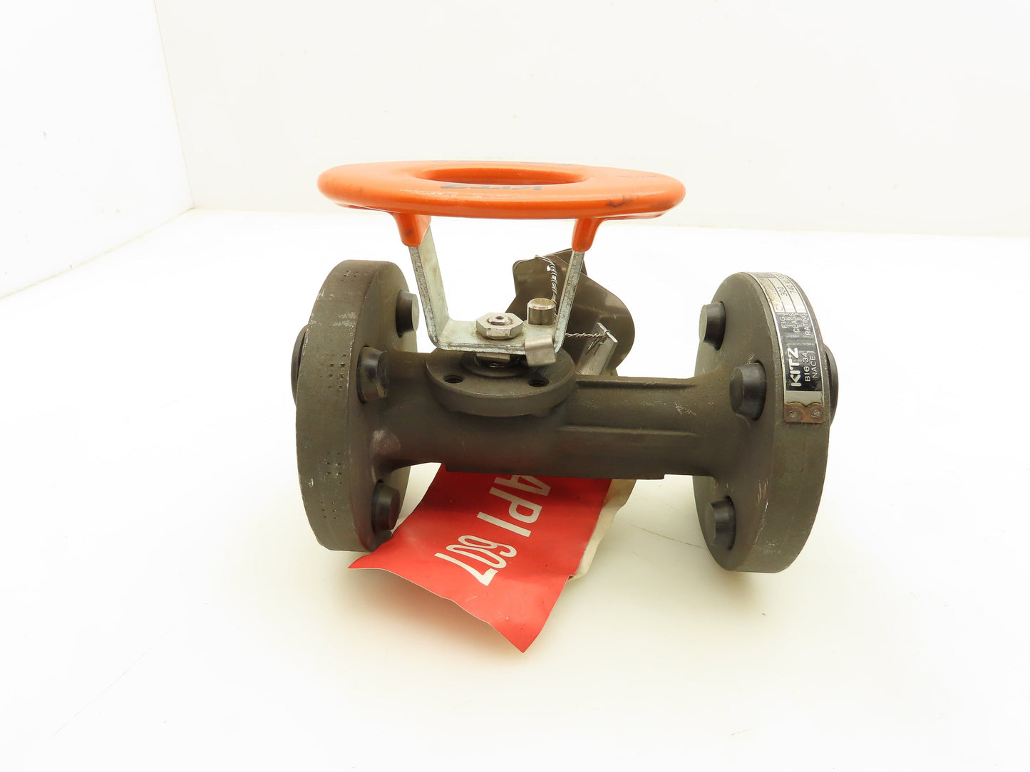 Kitz 300SCTA-M-HC-CL2 Chemical Ball Valve 1/2" Flanged Class 300 Steel 4-Bolt