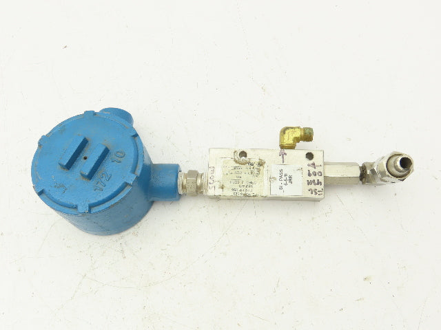 Gems Sensors FS-926 Liquid Flow Switch 240VAC 20VA 50-300CC/Minute 1/4"NPT