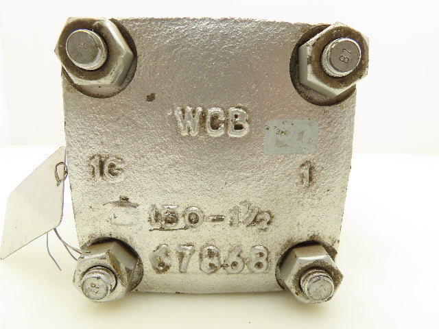 Kitz FIG.150SCOS Swing Check Valve Flanged 1-1/2"150 Class HF Seat CR13 Disk WCB