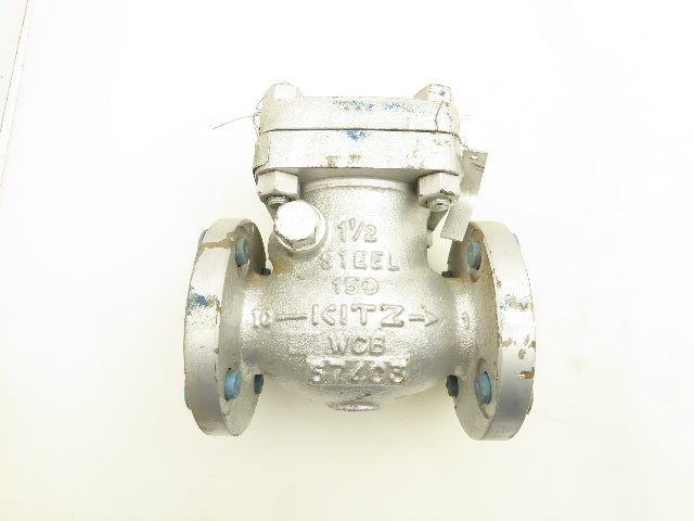 Kitz FIG.150SCOS Swing Check Valve Flanged 1-1/2"150 Class HF Seat CR13 Disk WCB