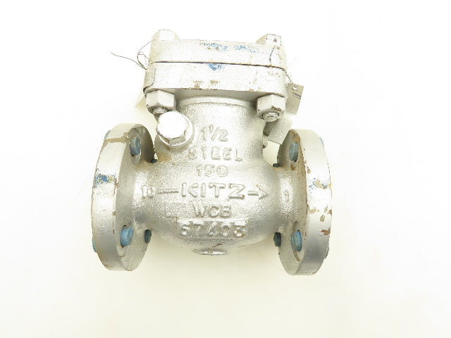 Kitz FIG.150SCOS Swing Check Valve Flanged 1-1/2"150 Class HF Seat CR13 Disk WCB