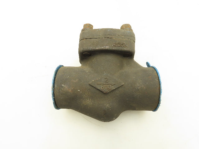 Williams F801LT2 Lift Check Valve 2" Class 800 1975PSI Disc 13CR Steel