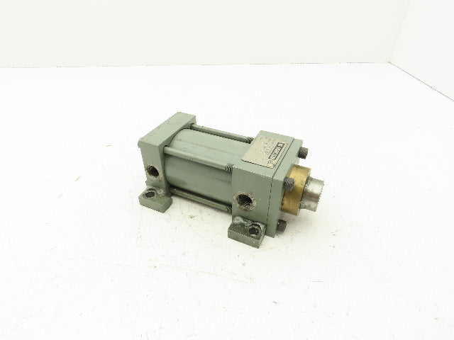 Lynair LH-2-1/2A04 Hydraulic Cylinder 2.5" Bore 2" Stroke 1500 PSI Foot Mount