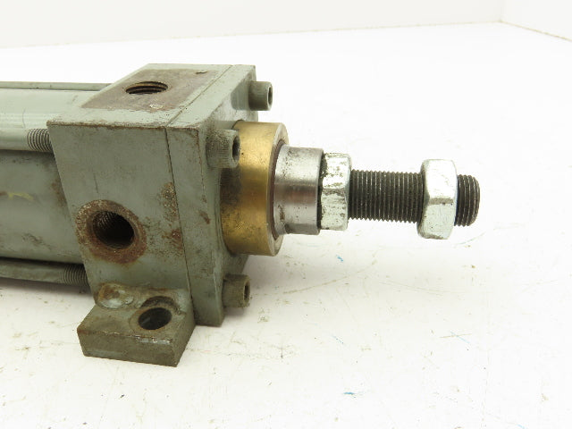 Lynair Series LH Hydraulic Cylinder 2.5" Bore 2" Stroke 1500 PSI Foot Mount