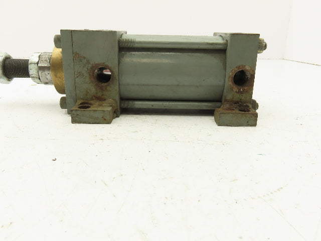 Lynair Series LH Hydraulic Cylinder 2.5" Bore 2" Stroke 1500 PSI Foot Mount