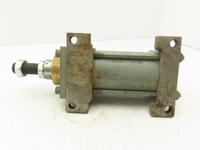 Lynair Series LH Hydraulic Cylinder 2.5" Bore 2" Stroke 1500 PSI Foot Mount