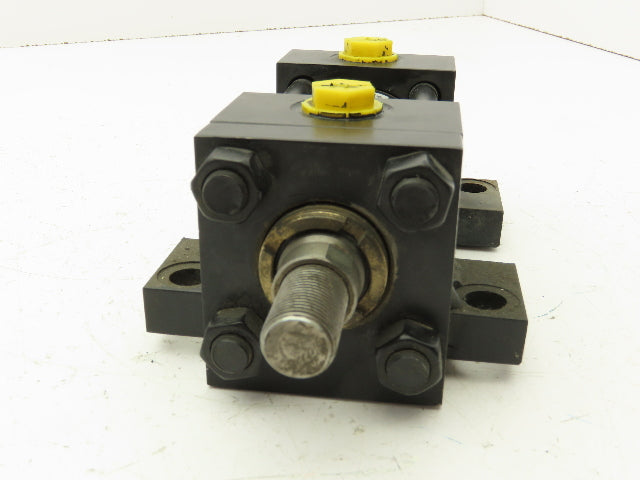 Parker Series 2H Hydraulic Cylinder 2" Bore 1" Stroke 3000 PSI Side Lug