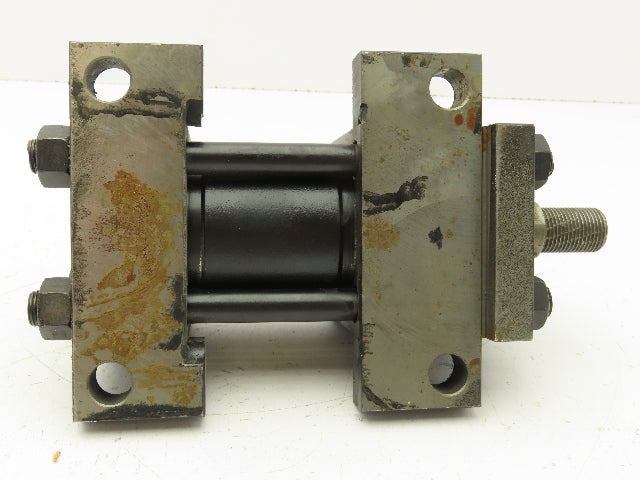 Parker Series 2H Hydraulic Cylinder 2" Bore 1" Stroke 3000 PSI Side Lug
