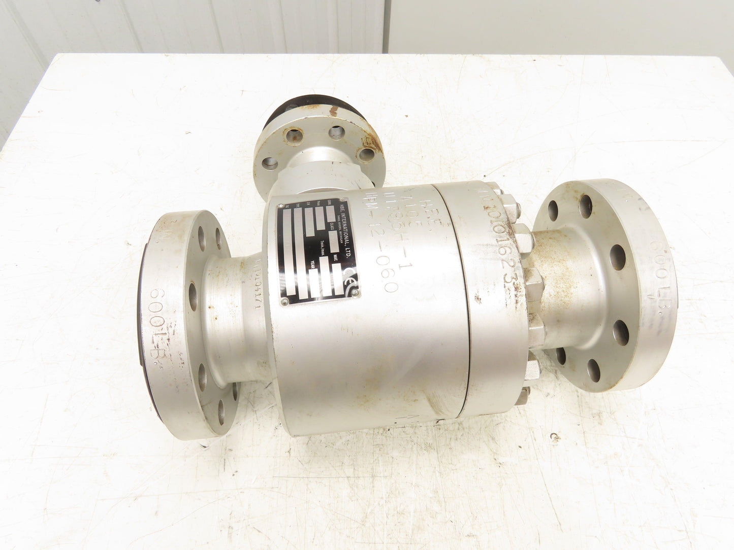 HBE International HPM-12-060 Recirculation Valve 3" Flanged Pump Flow Protection