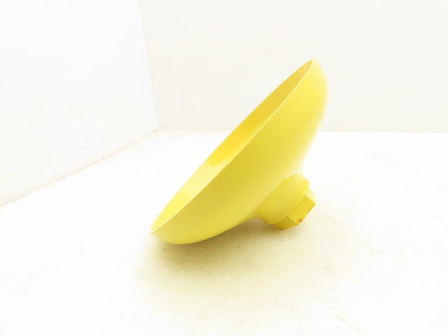 Speakman SE-870 Shower Head 8"OD Yellow Plastic With Impeller Faceplate 1"NPT