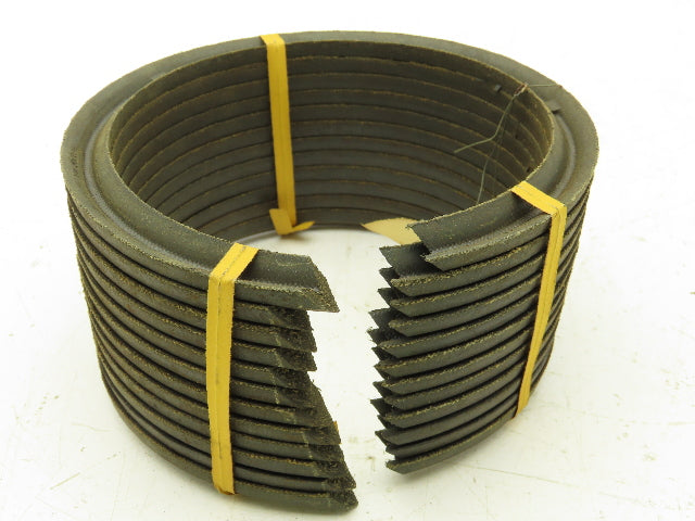 V-Packing Chevron Rubber Fabric Seal Split Ring 4-7/8"x 5-7/8" Lot of 12