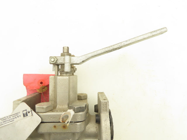 ITT Engineering SV813A Cam-Tite Stainless 2-Way Ball Valve 1/2" Flanged 300#