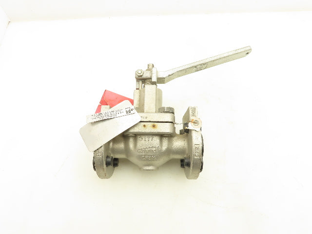 ITT Engineering SV813A Cam-Tite Stainless 2-Way Ball Valve 1/2" Flanged 300#