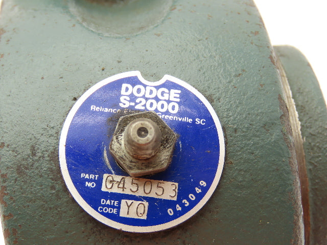 Dodge P2B-S2-106R S-2000 Pillow Block Bearing 1-3/8" Bore 2-Bolt Base 045053