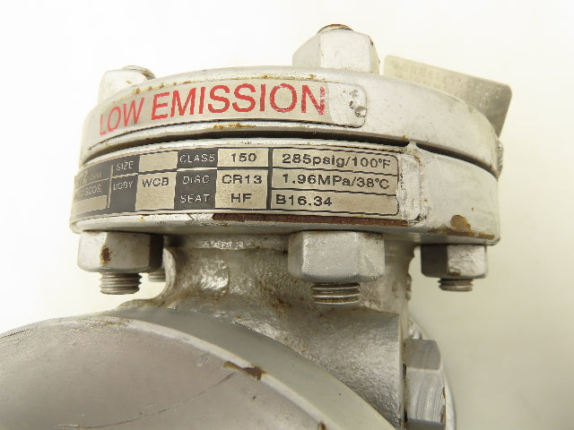 Kitz FIG.150SCOS Swing Check Valve Flanged 1-1/2"150 Class HF Seat CR13 Disk WCB