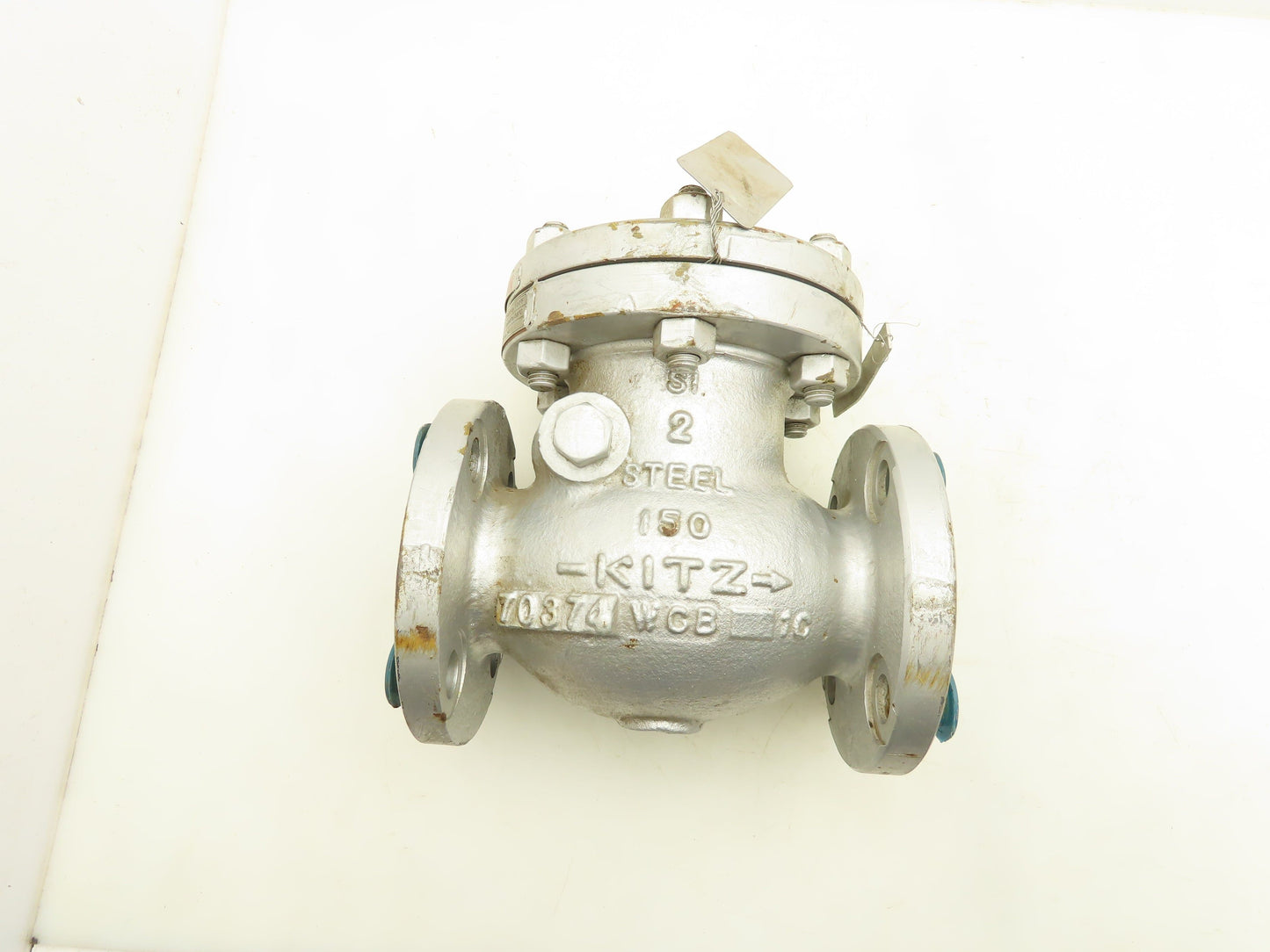 Kitz FIG.150SCOS Swing Check Valve Flanged 1-1/2"150 Class HF Seat CR13 Disk WCB