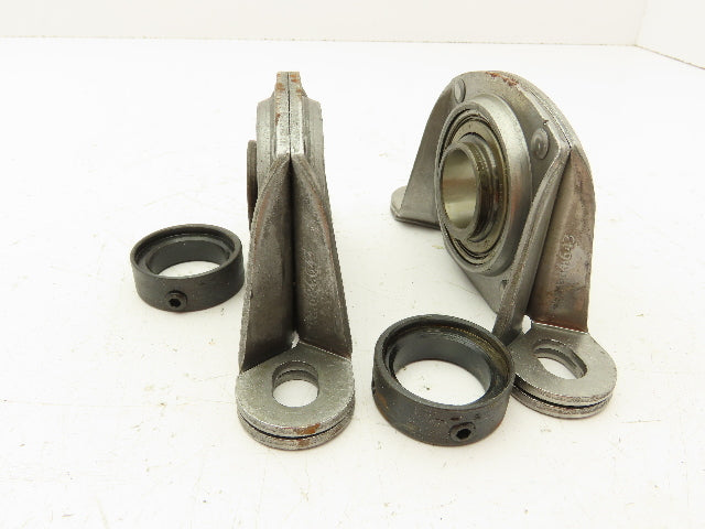 Link-Belt PSW219E Pillow Block Bearing PBS 1-3/16" Bore 2-Bolt Lot of 2