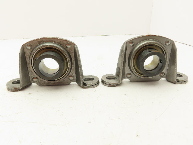 Link-Belt PSW219E Pillow Block Bearing PBS 1-3/16" Bore 2-Bolt Lot of 2