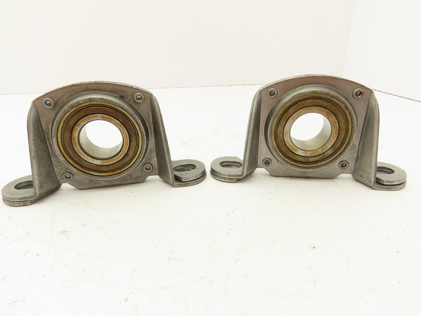 Link-Belt PSW219E Pillow Block Bearing PBS 1-3/16" Bore 2-Bolt Lot of 2