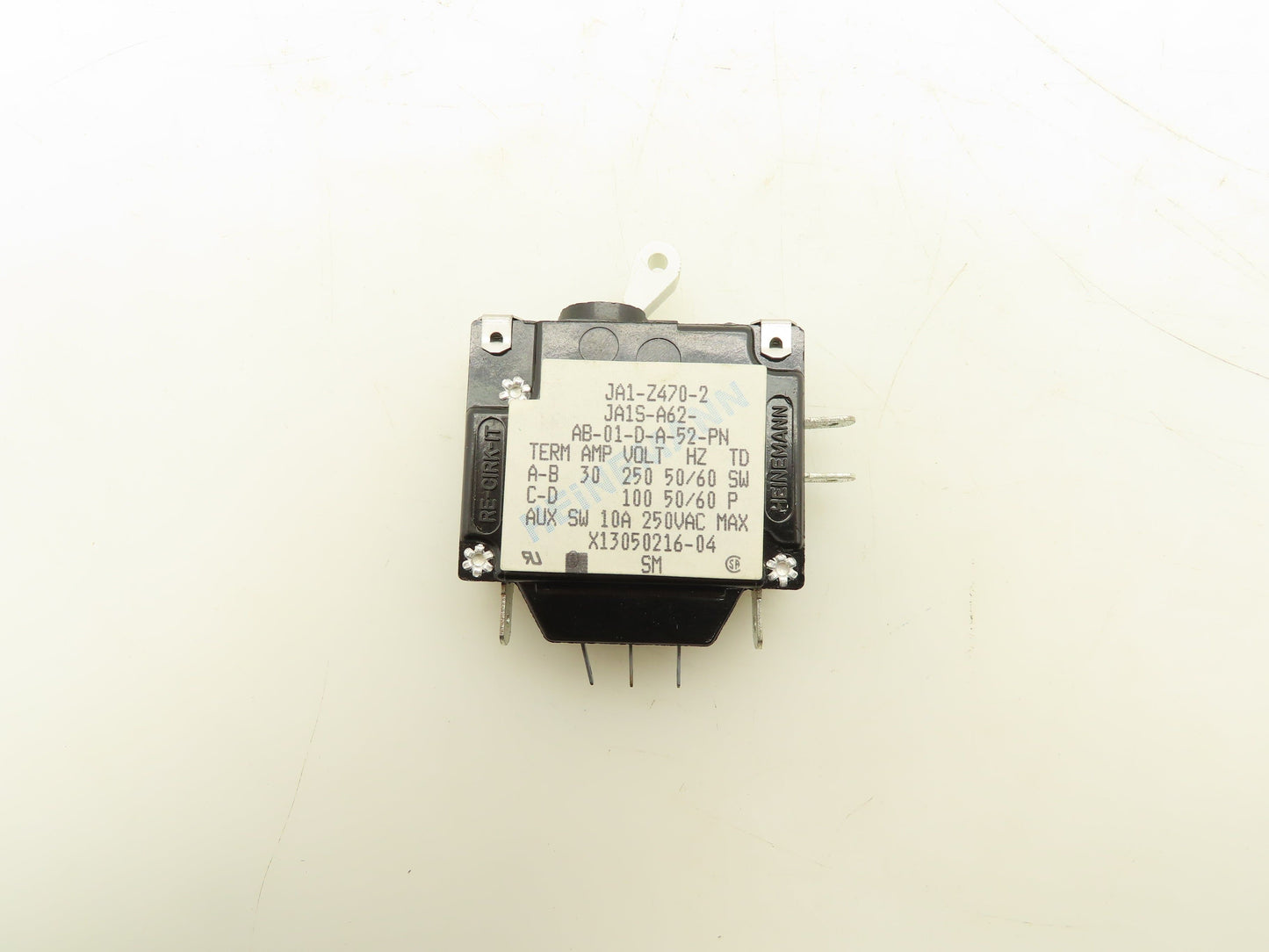 Heinemann JA1-Z470-2 Circuit Breaker 250VAC 30A 50/60HZ