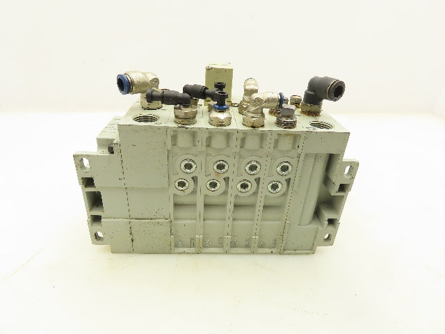 Numatics 2012 Series 4-Station Manifold 24VDC Solenoid Valves 123BA4Z2MN00061