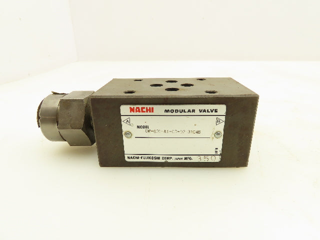 Nachi 0W-G01-A1-CR-D2-3104B Modular Pressure Switch Valve