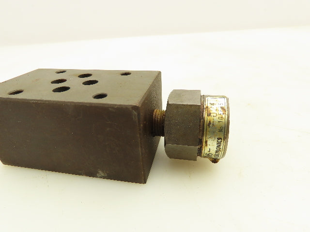 Nachi 0W-G01-A1-CR-D2-3104B Modular Pressure Switch Valve