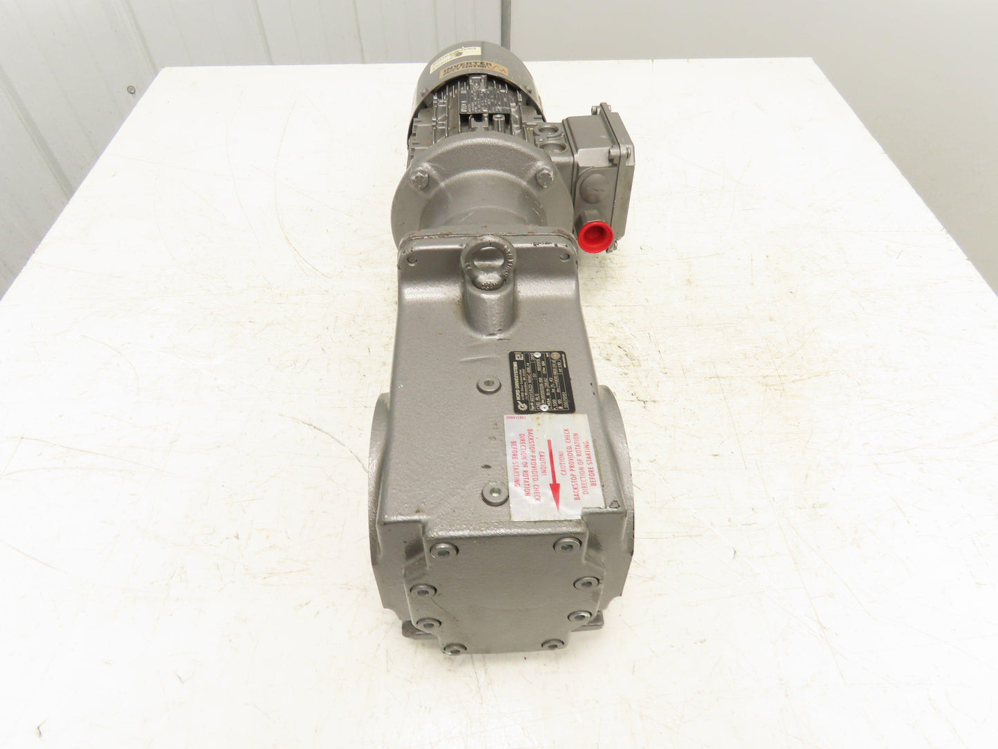 Nord SK 92372AZD N56C-80L/4 Gearmotor 38:1 Reducer 42 RPM Hollow Shaft 1Hp 460V