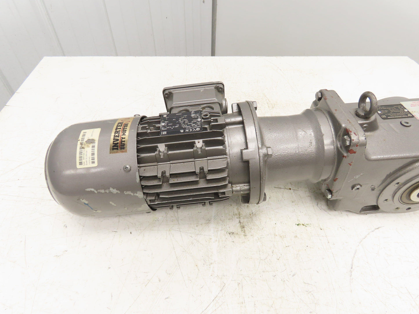 Nord SK 92372AZD N56C-80L/4 Gearmotor 38:1 Reducer 42 RPM Hollow Shaft 1Hp 460V