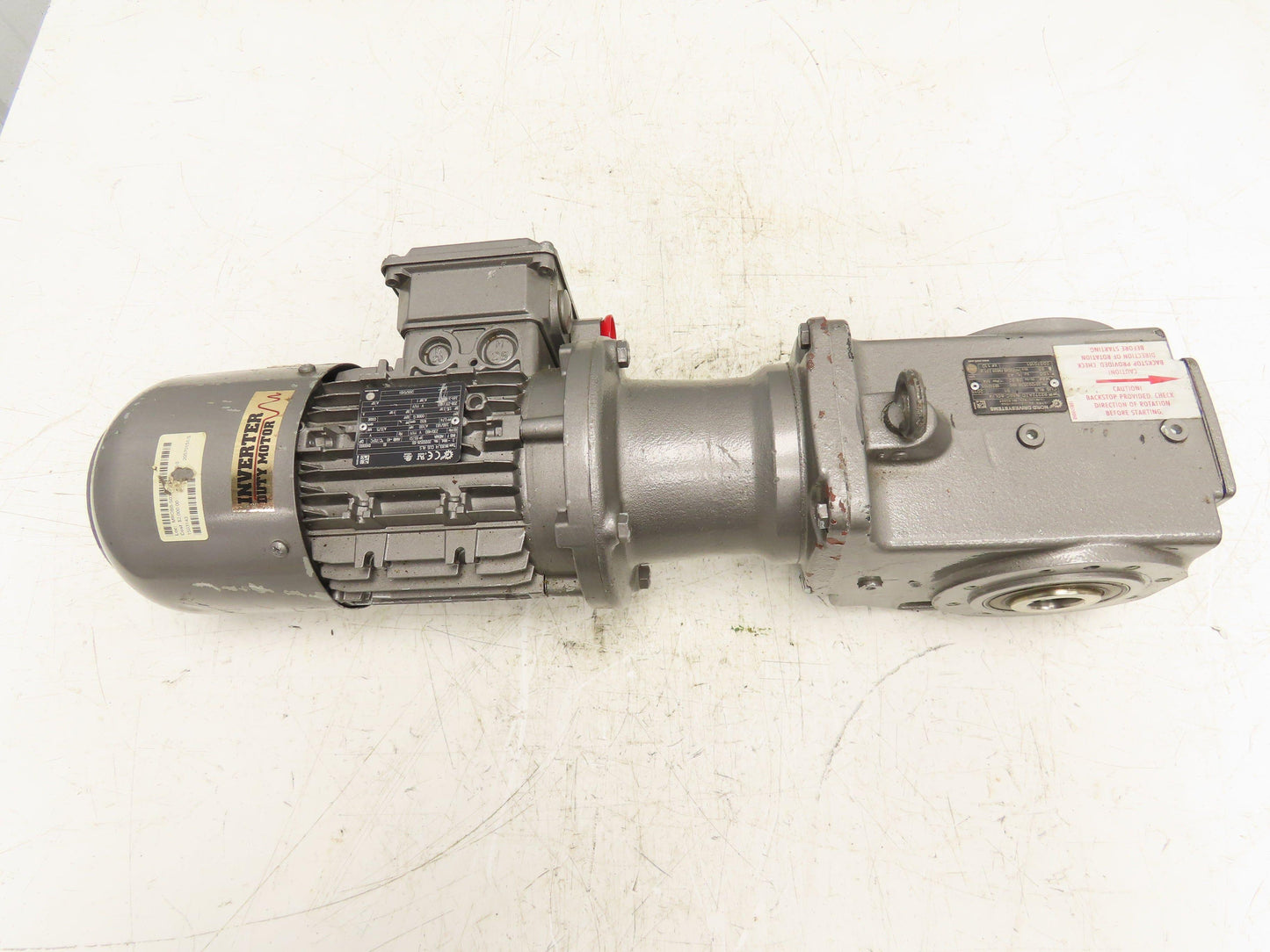 Nord SK 92372AZD N56C-80L/4 Gearmotor 38:1 Reducer 42 RPM Hollow Shaft 1Hp 460V
