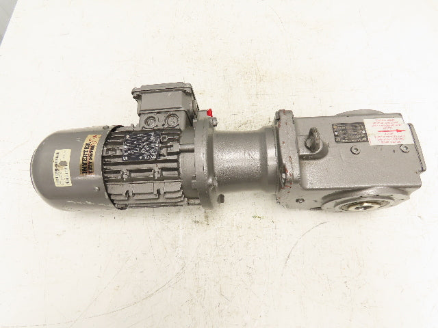 Nord SK 92372AZD N56C-80L/4 Gearmotor 38:1 Reducer 42 RPM Hollow Shaft 1Hp 460V