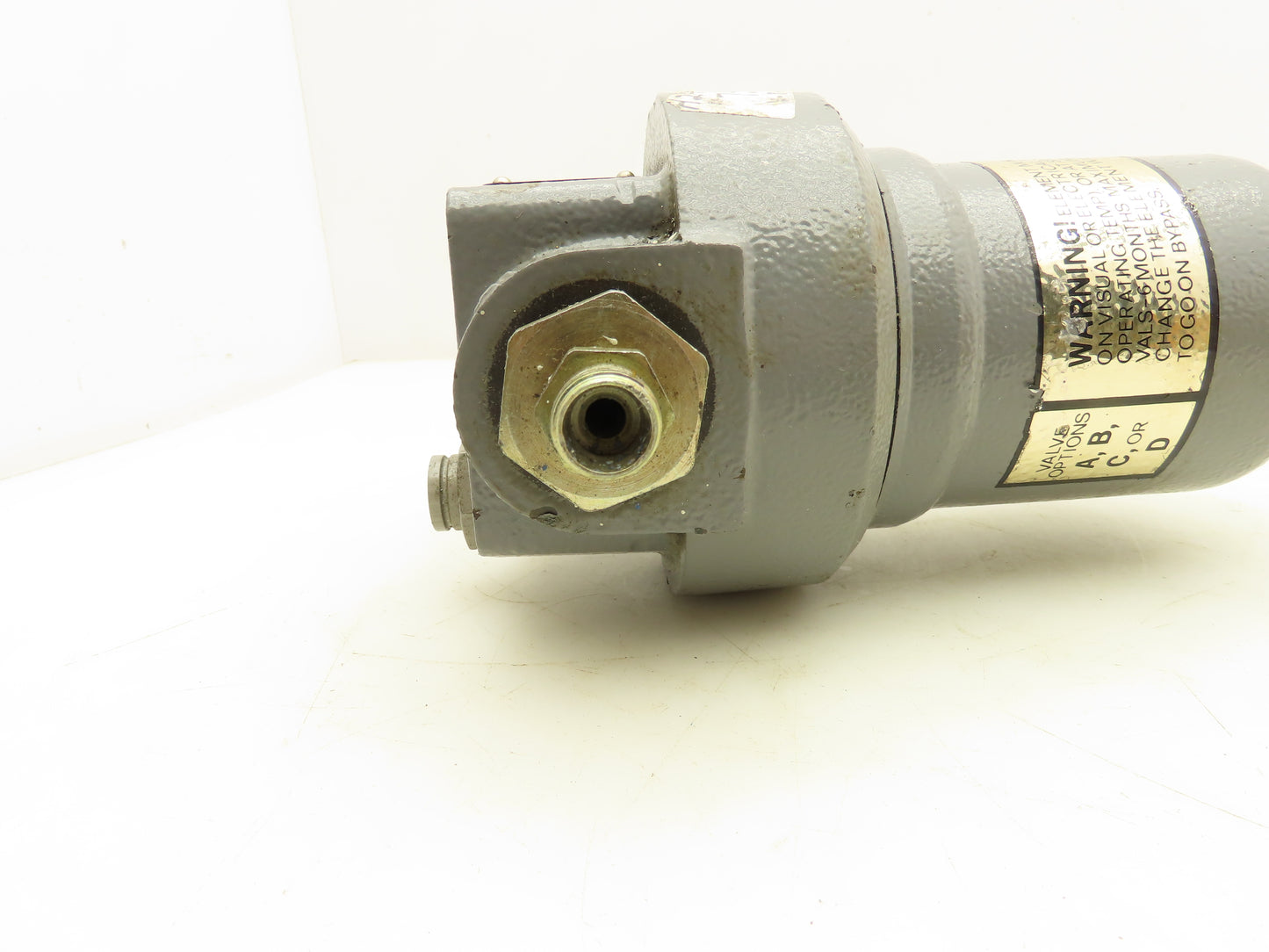 Pall HH8110C12 RB Hydraulic Filter 580 PSI 3/4-1" NPT Cast Iron 8110 Series