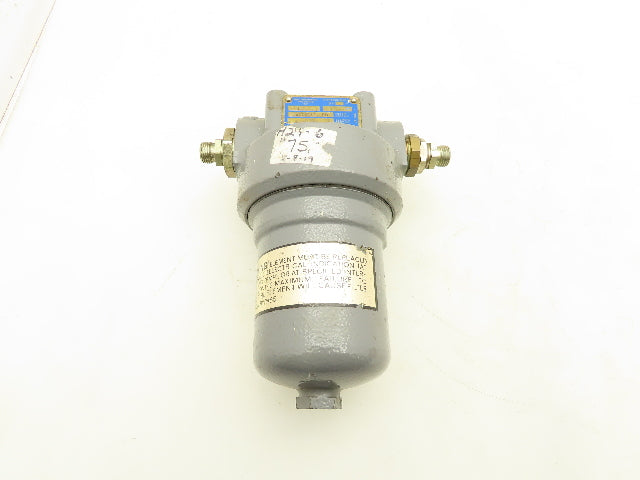 Pall HH8110C12 RB Hydraulic Filter 580 PSI 3/4-1" NPT Cast Iron 8110 Series