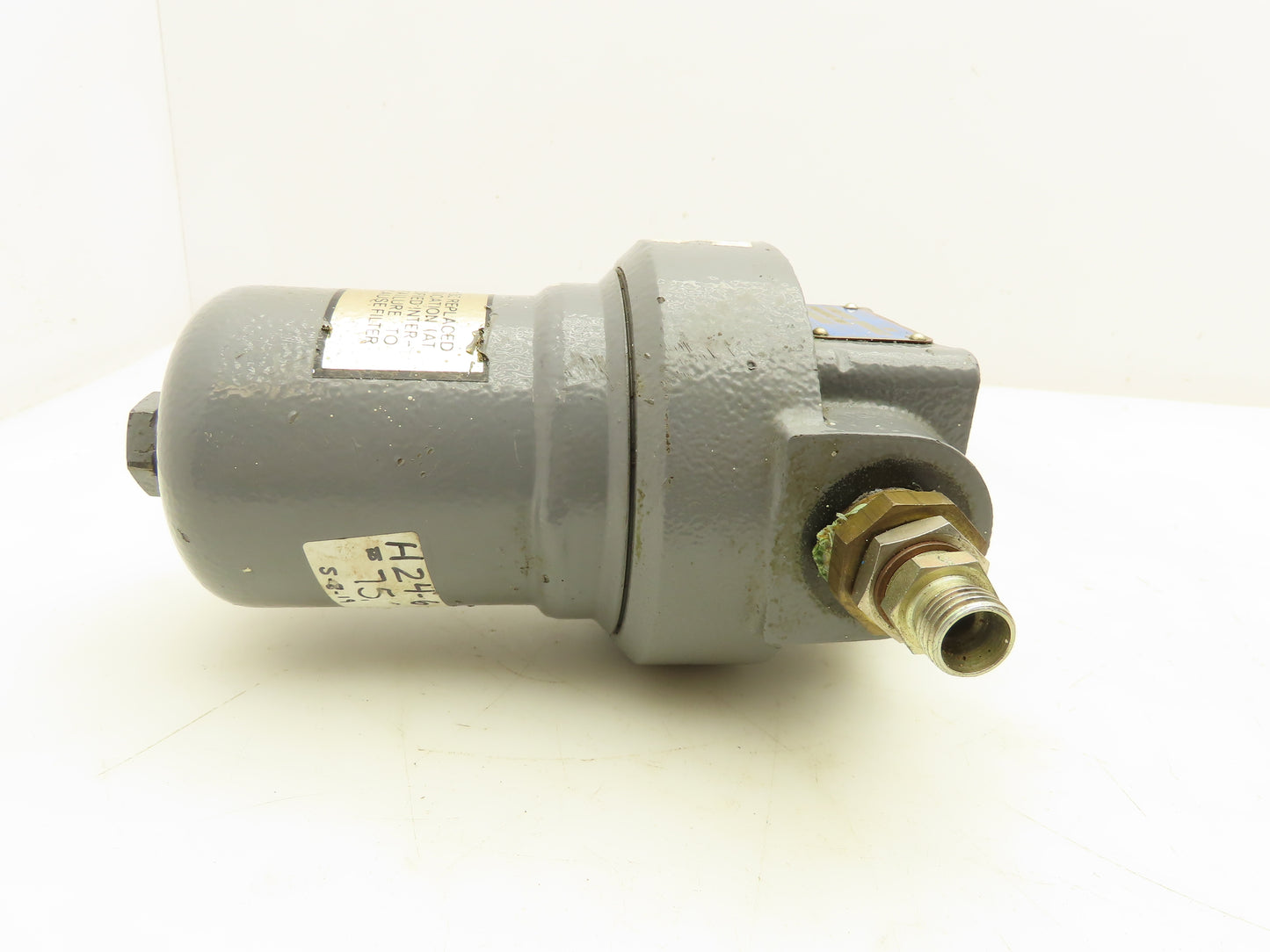 Pall HH8110C12 RB Hydraulic Filter 580 PSI 3/4-1" NPT Cast Iron 8110 Series