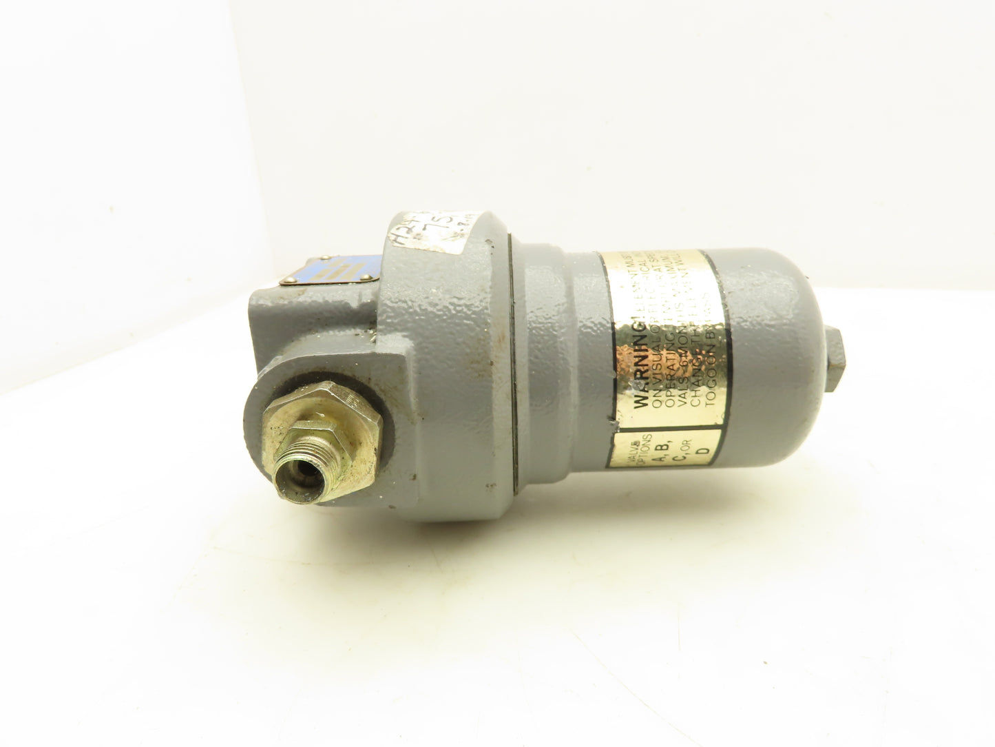 Pall HH8110C12 RB Hydraulic Filter 580 PSI 3/4-1" NPT Cast Iron 8110 Series