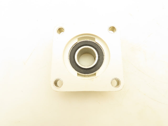 Kilian KNR-F206 1-3/16" Flange Bearing 4-Bolt No-Rust Plastic Washdown Housing