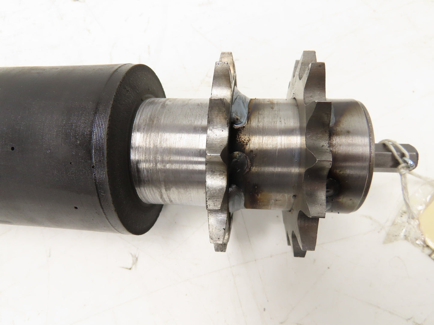 Lathrup 1.9"x 45.5"BF Tapered Conveyor Roller Double Sprocket Chain Drive